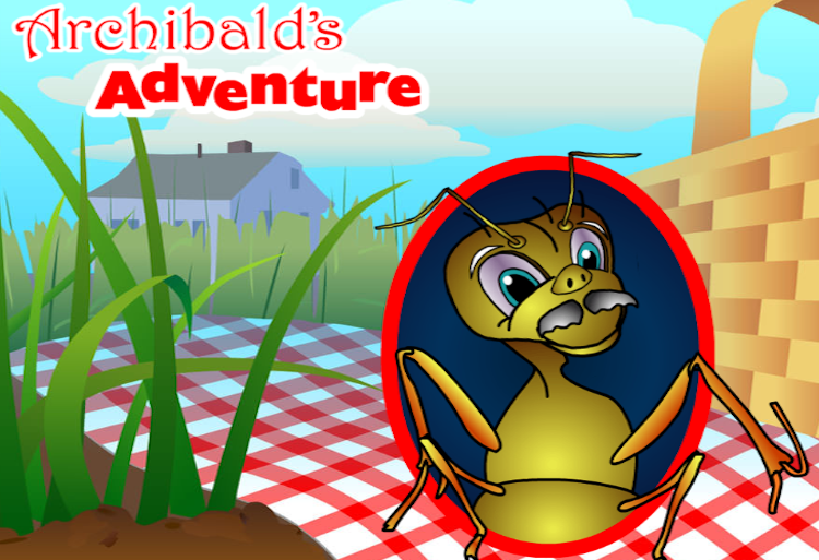 Archibald's Adventure - Interactive Insect Games for Kids